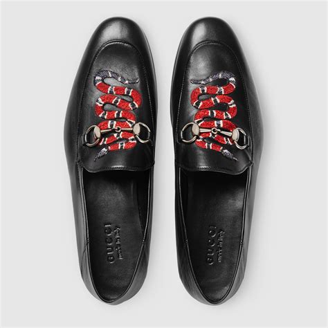 snake gucci loafers|gucci bee loafer.